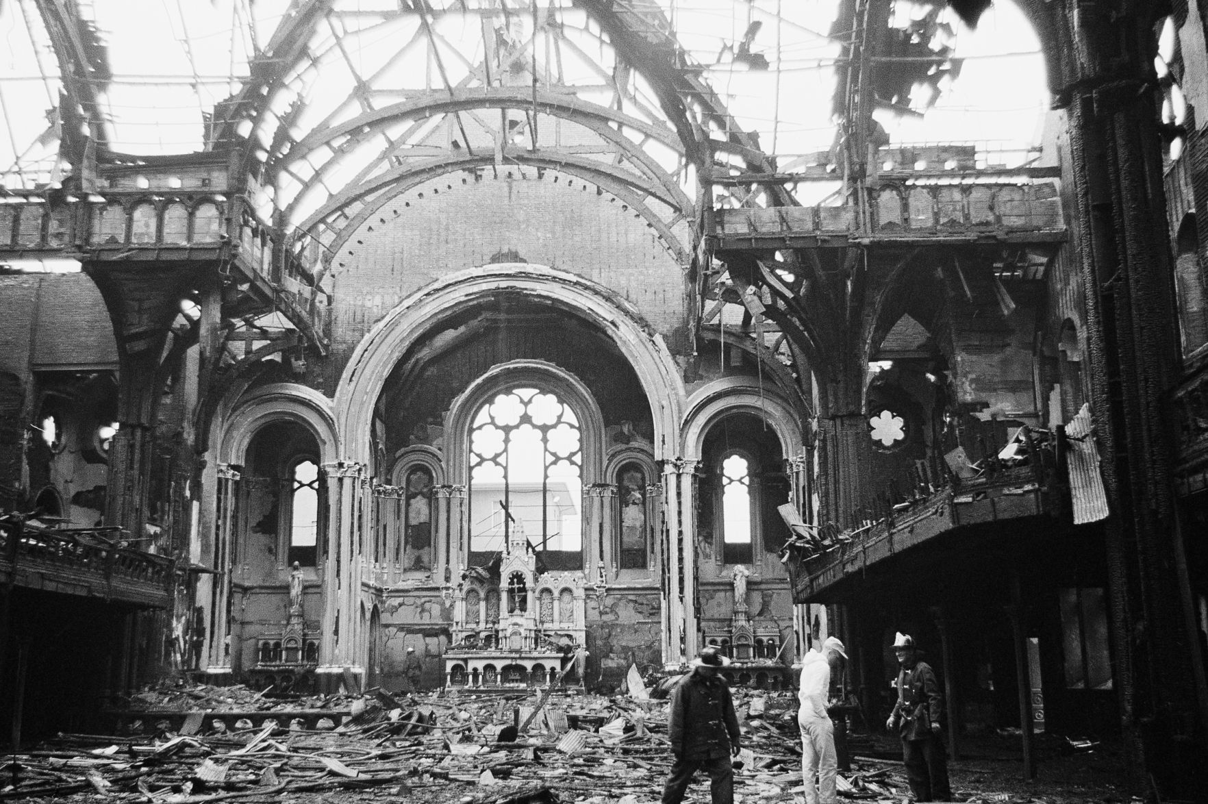 1962: St. Mary's Cathedral Fire